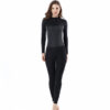 Acdive Women 3mm Fullsuit - Shark Skin Chest and Back (Black/Grey)
