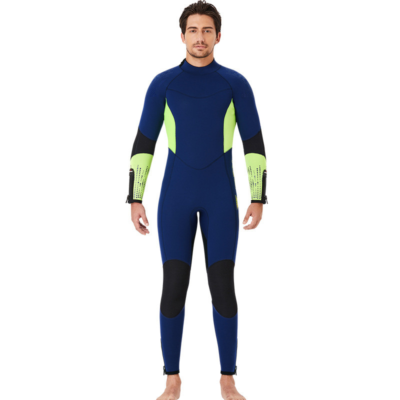 5mm Men Full Body Thermal Wetsuit (Inner Terry Neoprene Fabric)