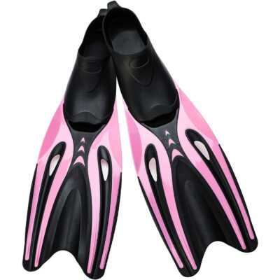 Professional Adult Full Foot Pocket TPR Fins for Scuba Diving Freediving
